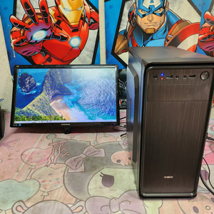 부품용 i3 8세대 컴퓨터/SSD120 +하드1테라