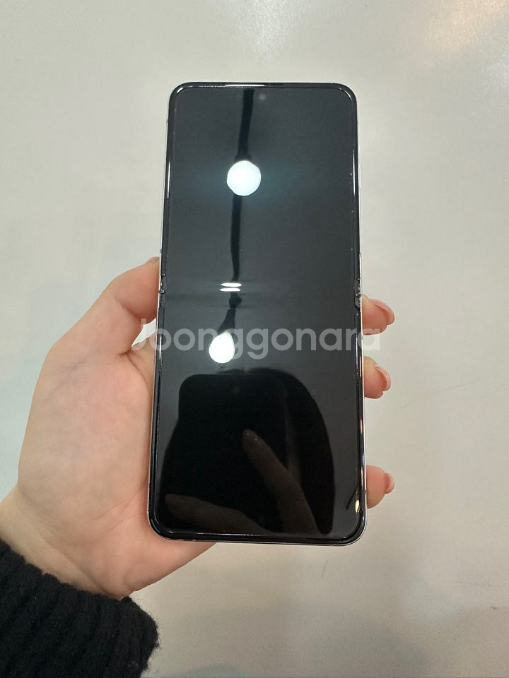 보증기간O)갤럭시Z플립5 256GB 크림/H479--1