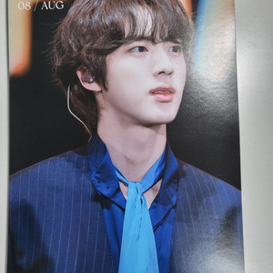 bts 방탄소년단 진 방탄 석진 탁상 달력 포카 굿즈