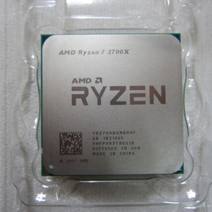 AMD 라이젠7-2세대 2700X (피나클 릿지)