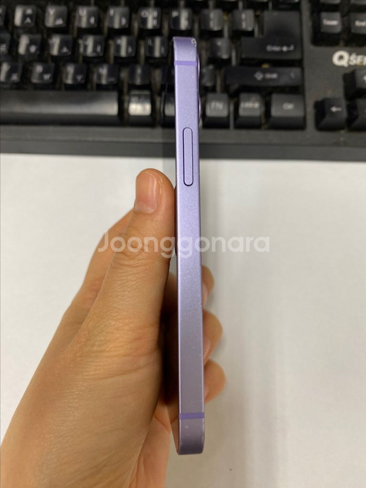 아이폰12미니 퍼플 액정SS급 128G 무잔상--3