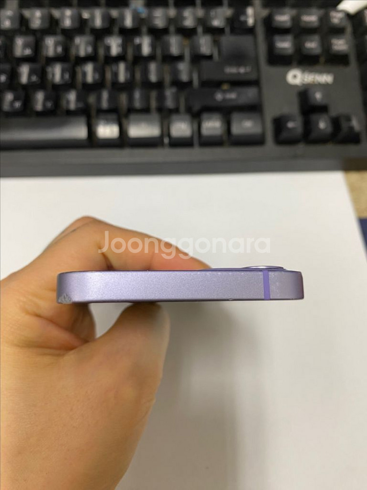 아이폰12미니 퍼플 액정SS급 128G 무잔상--5