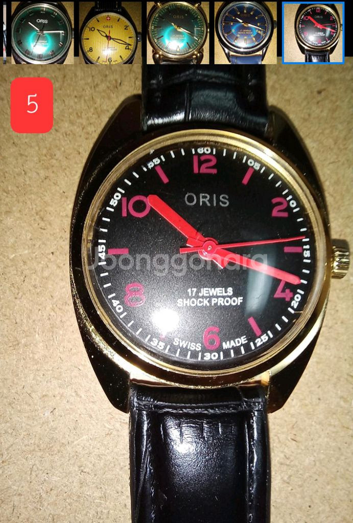 오리스ORIS 빈티지 리퍼비시제품 설명서탐독--5