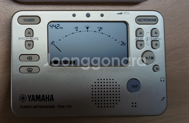 야마하 TDM-710 튜너 메트로놈--0