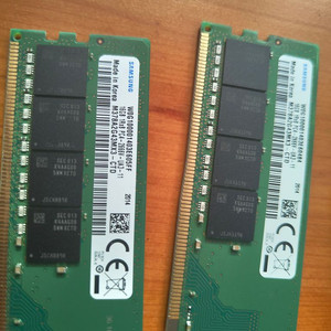 ddr4 삼성 2666v 16기가 2개