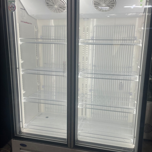 수직냉동고 리치인2도어 인버터 캐리어냉동고