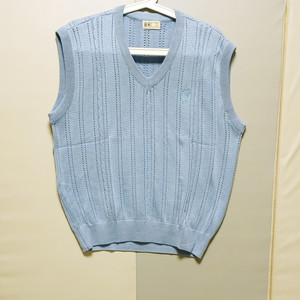 [XL] 닥스 DAKS 니트 조끼 라이트블루378