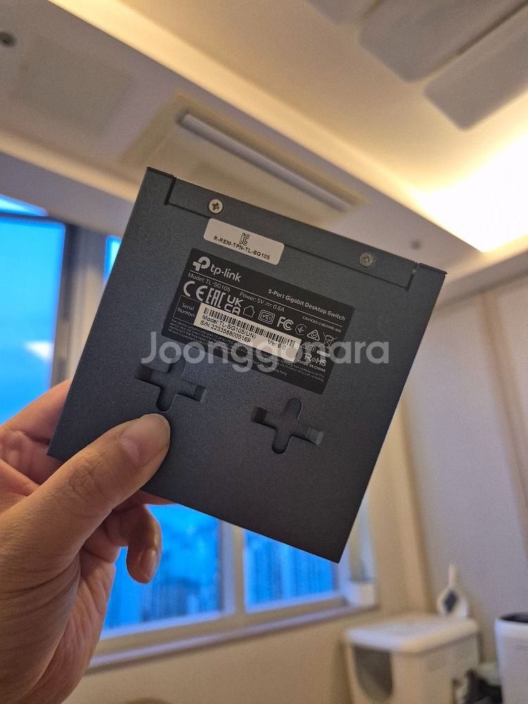 TP-LINK 4포트 기가 POE허브 랜 스위치 허브--0