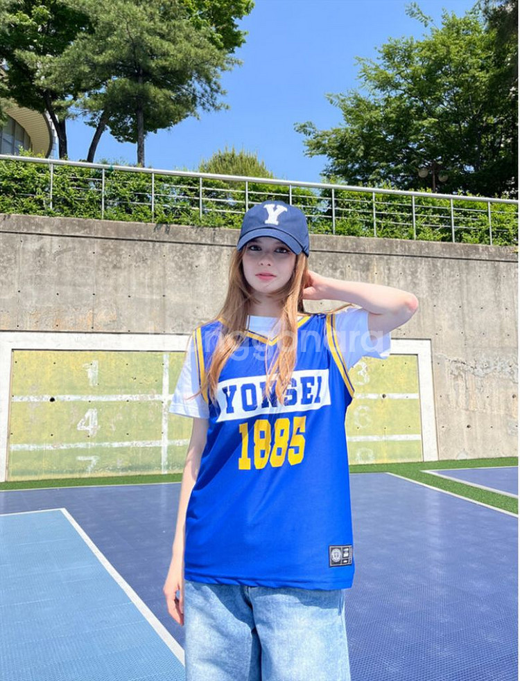 연세대 레플리카 농구복--0