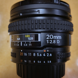 니콘렌즈. 니콘 af 20mm 2.8d