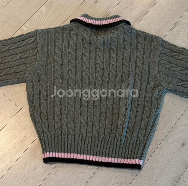 그로브스토어 fare knit grey--3