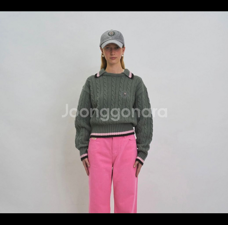 그로브스토어 fare knit grey--4