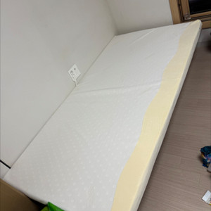템퍼 싱글 매트리스 토퍼 7cm+ 템퍼 원목 침대프레임