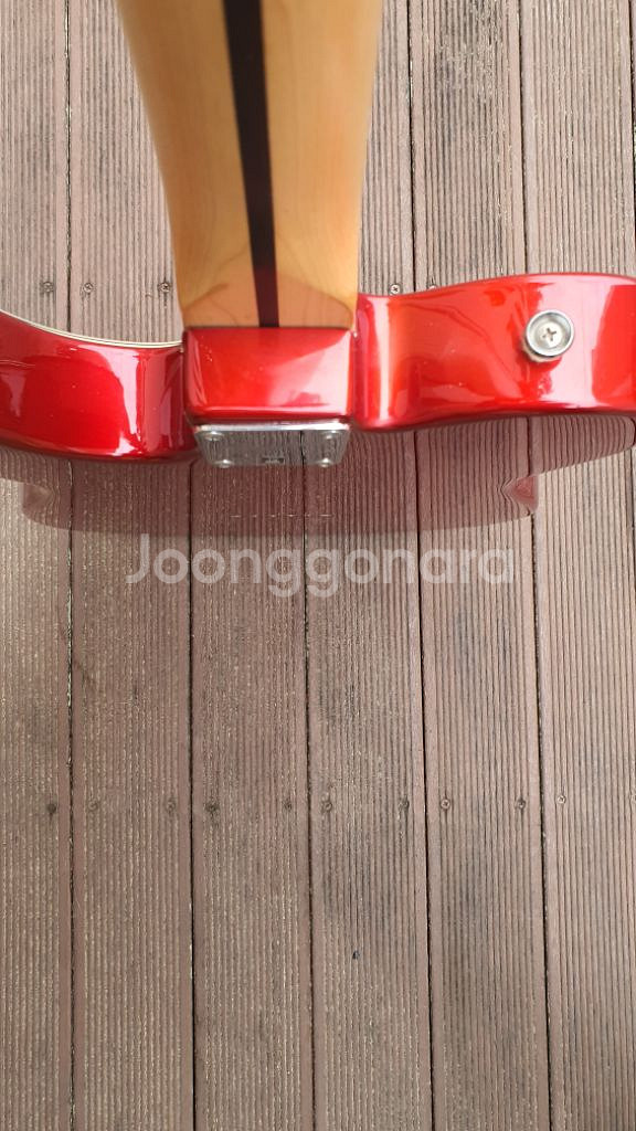 스콰이어 텔레캐스터 레드 입문용 상태A급 #전국안전택배--8