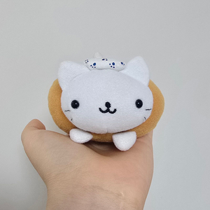 고전 산엑스 냥냥냥코 온천빵 온천만쥬 고양이 빈티지인형