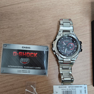 지샥(g-shock) mtg 시계 팝니다.