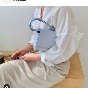 스탠드오일 버터백 스카이블루