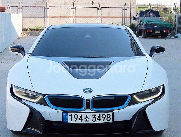 @15년식 BMW I8 하이브리드 스포츠카 걸윙도어--3