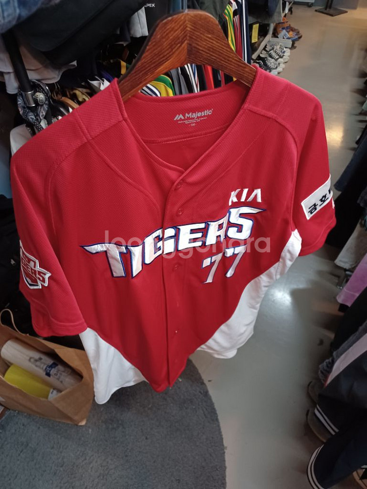 기아타이거즈 김기태 마킹 져지 반팔 100--5
