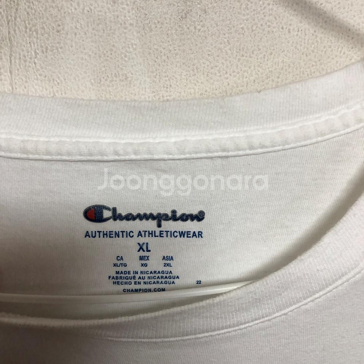 챔피온 남성 반팔티 105XL--3