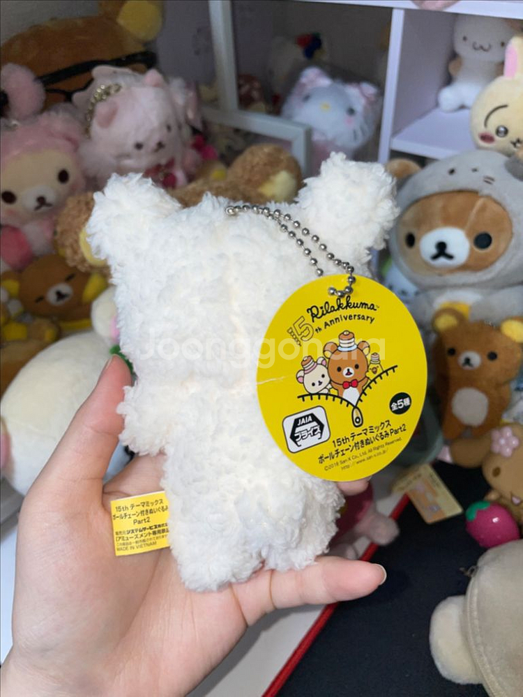 코리락쿠마 키링 양 인형 잠 산엑스 리락쿠마 고전인형--2