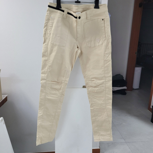 데상트 베이지 면바지 여성 28 새상품