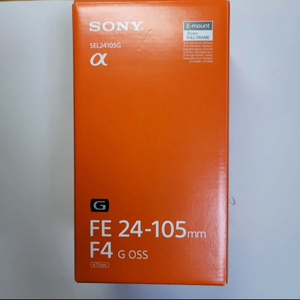 소니 정품 24-105G F4L oss