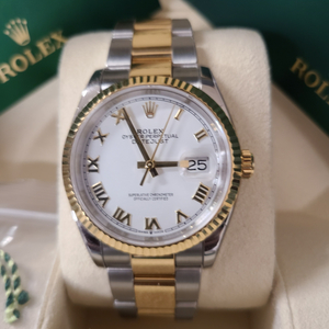 롤렉스 신형 36mm 콤비 로만롤렉스 신형 36mm 콤