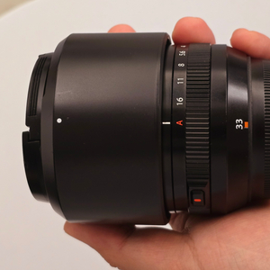 후지 XF 33mm F1.4 렌즈