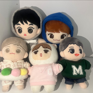 인형 엑소 아이돌 백현 카이 첸 수호 찬열 레이 디오