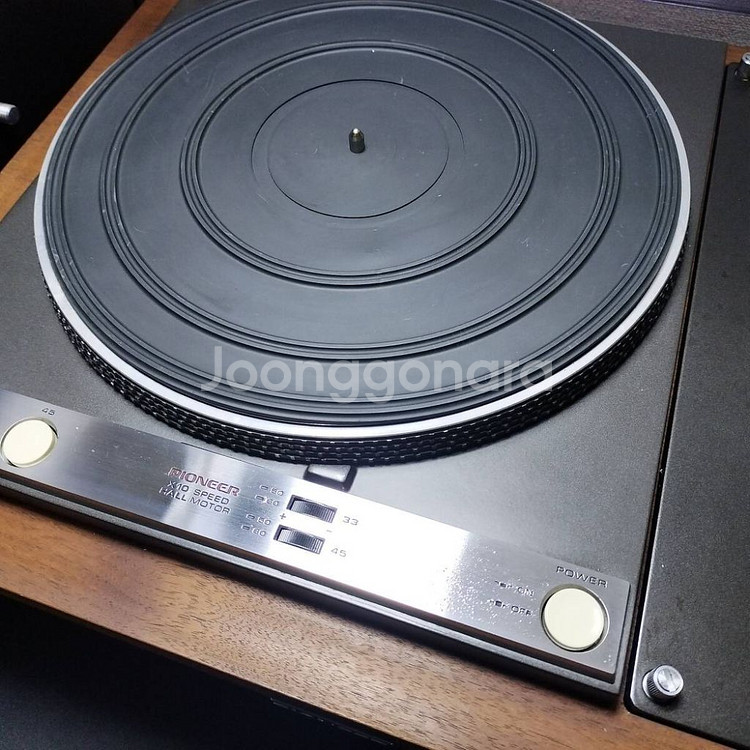 Pioneer PLC-61 벨트 드라이브 턴테이블--5