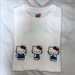 유니클로 Utee 헬로키티 커스텀 티셔츠