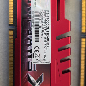 지스킬 ddr3 17000cl11d 8gbXL*4