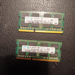 노트북 삼성 ddr3 12800 4gb 2개 전주시