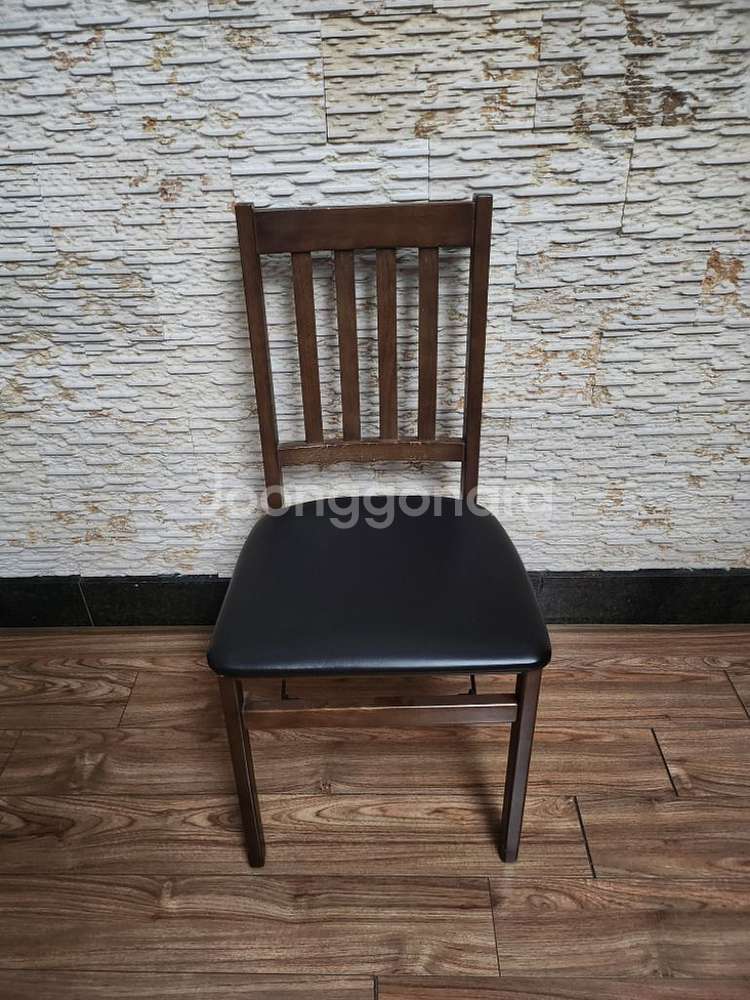 원목 식탁 의자--0