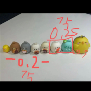 몰랑이 피우피우 연필 멜론 도넛 병아리