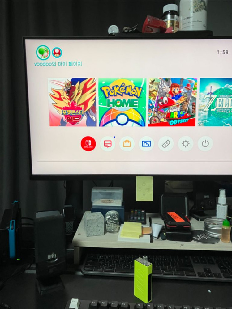 닌텐도 스위치 구형 hac-001 판매 이미지