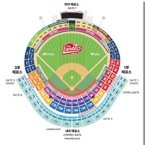 5/9 금 SSG vs 기아 1루 덕아웃상단석 정가양도