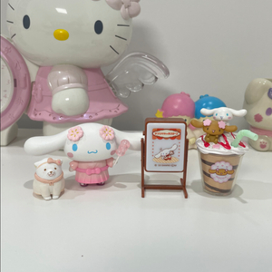 세트) 산리오 시나모롤 모카 피규어