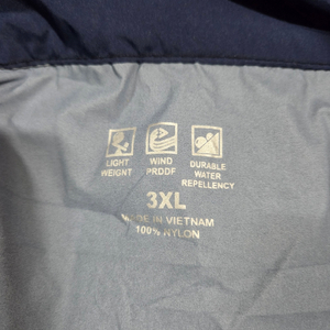 노스페이스 방수 바람막이 3XL