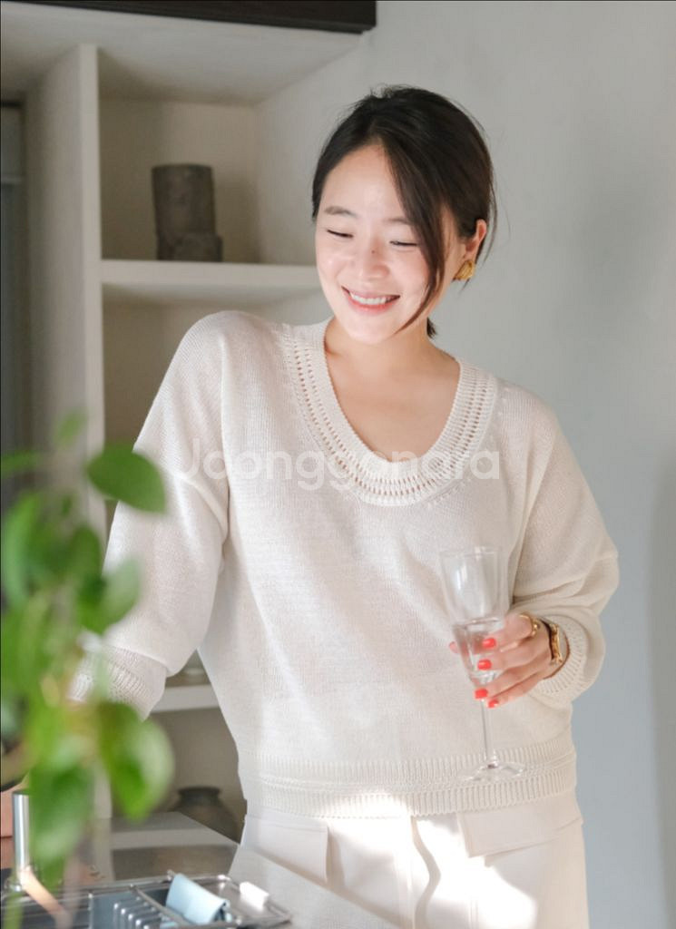 몽또또 Ellie Linen Knit--1