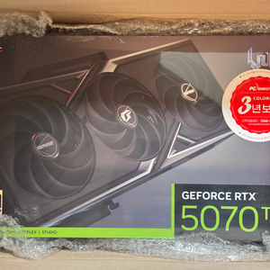 RTX 5070ti vulcan 불칸 미개봉