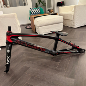 풀카본 bmx레이싱 프레임 포크