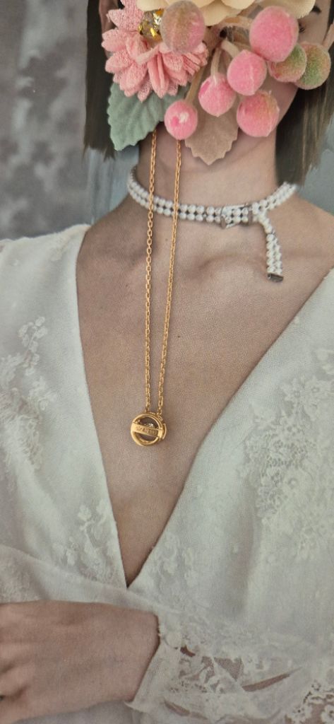 14k 제이에스티나 다이아 데일리 목걸이--1