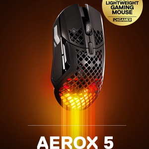 스틸시리즈 Aerox 5 무선 마우스