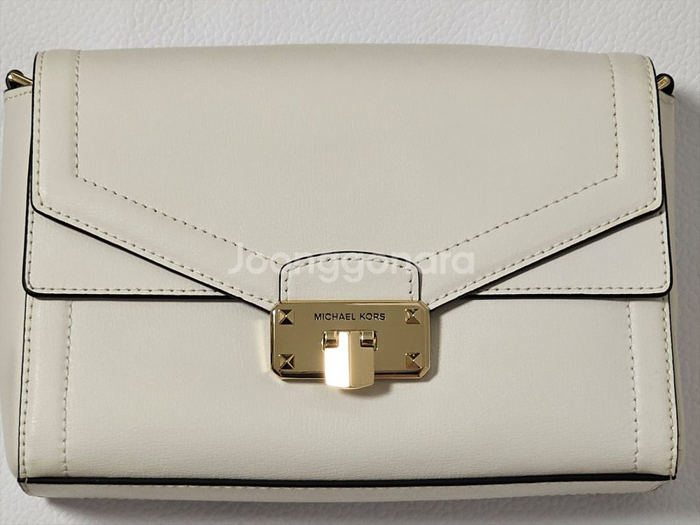 마이클코어스 MK 화이트 숄더백 크로스백--3