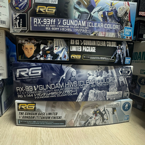 RG 뉴건담 티타늄, 클리어, HWS클리어 후쿠뉴클리어