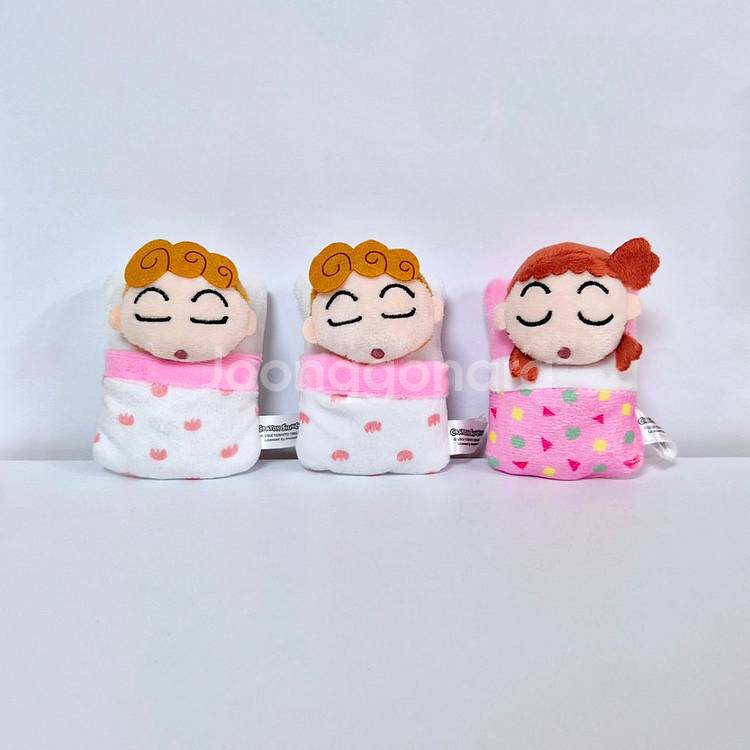 이불 짱구 흰둥이 짱아 훈이 인형 가방고리 키링 볼체인--3