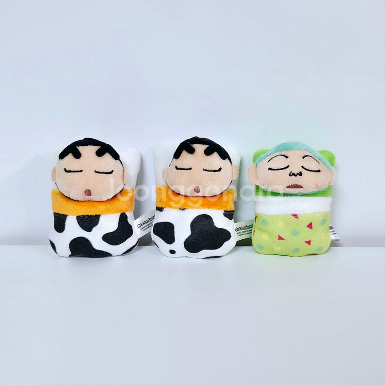 이불 짱구 흰둥이 짱아 훈이 인형 가방고리 키링 볼체인--5