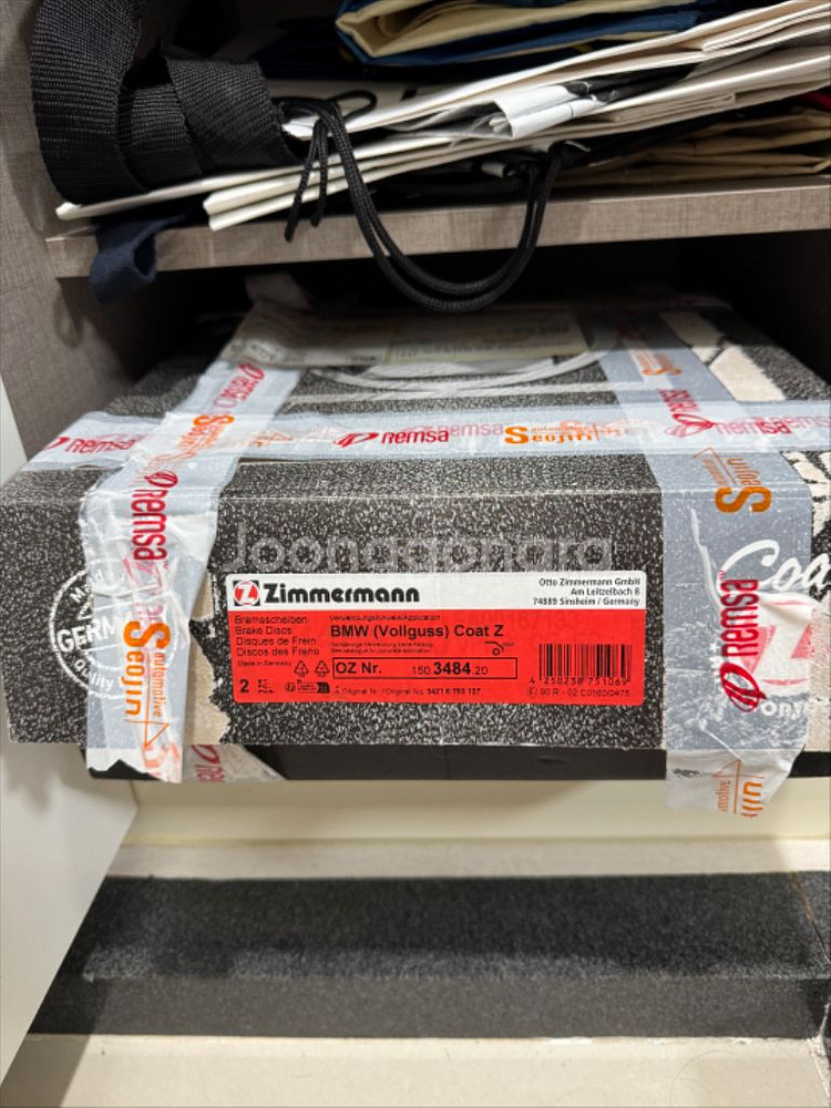BMW F10 짐머만 브레이크디스크 뒤 세트--1